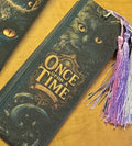 Once upon a time cat bookmark